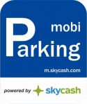 Naklejka MobiParking SkyCash Sky Cash Mobi Parking