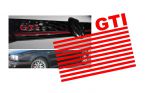Naklejki paski VW GOLF GTI 20 XX