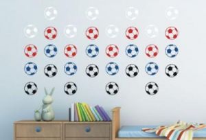 Naklejki Dla Dzieci Na Ścianę Piłka Dekoracje