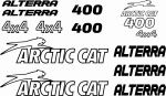 Zastępcze naklejki na quad Arctic Cat 400 ALTERRA
