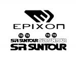 Zestaw naklejek EPIXON TR SR SUNTOUR