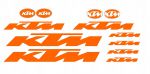 Naklejka zastępcza KTM na motor NAKLEJKI